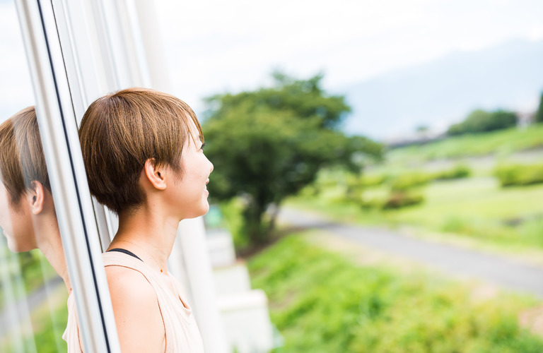 豊かな自然を見渡せるスタジオで教室を開講 | 甲府のヨガなら自然豊かなYoga Studio Honey